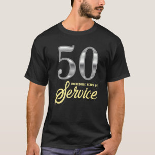 50 Years Of Service 50th Employee Anniversary Appr T-Shirt