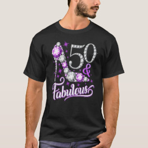 50 Years Old  50 & Fabulous Since 1972 50th Birthd T-Shirt