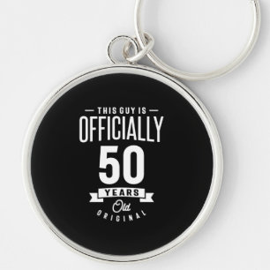 50 Years Old - 50th Birthday Funny Gift Key Ring