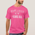 50 Years Old Algebra Equation Funny 50th Birthday  T-Shirt<br><div class="desc">50 Years Old Algebra Equation Funny 50th Birthday Math .Check out our Math t shirts selection for the very best in unique or custom,  handmade pieces from our clothing shops.</div>