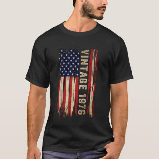 50 Years Old Gifts Vintage 1976 50th Birthday Amer T-Shirt