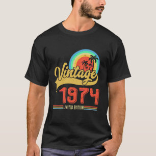 50 Years old Party Beach Lovers 50th Birthday Esse T-Shirt