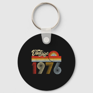 50 Years Old Vintage Made In 1976 50th Birthday Re Key Ring