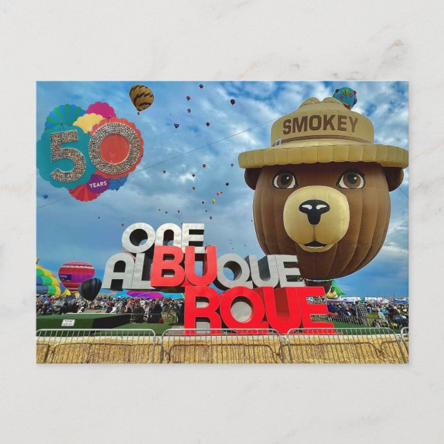 50 years  postcard (Front)