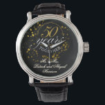 50 Years Together Wedding Anniversary Gift Watch<br><div class="desc">Celebrating 50 years of togetherness is an extraordinary milestone that deserves to be honoured in a meaningful way. The gift you select for your partner should not only reflect the profound love and commitment you share but also encapsulate the journey you have taken together. This piece is a heartfelt tribute,...</div>