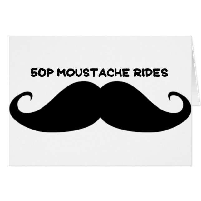 50p Moustache Rides (Front Horizontal)