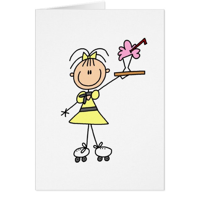 50's Drive-In Waitress T-shirts and Gifts (Front)