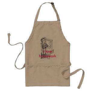50s I love housework Standard Apron