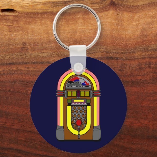 '50s Jukebox Key Ring (Front)