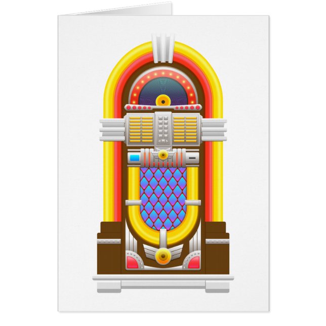 50s old fashioned jukebox (Front)