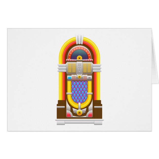 50s old fashioned jukebox (Front Horizontal)