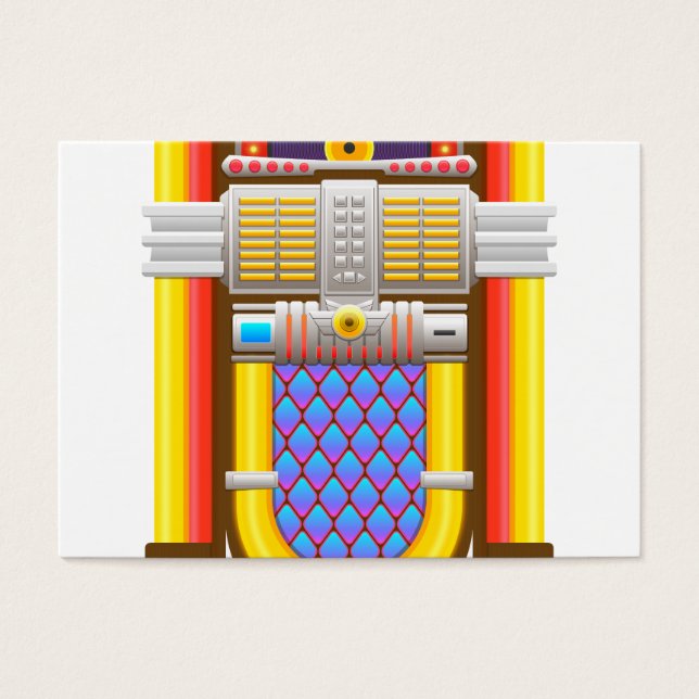 50s old fashioned jukebox (Front)