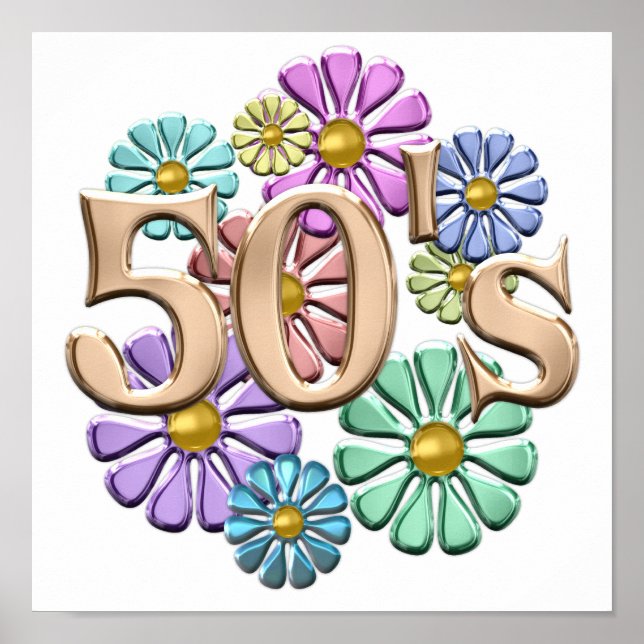 50s Retro Poster (Front)