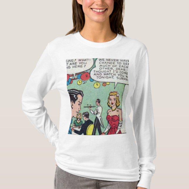 50s Romantic Comic T-Shirt (Front)