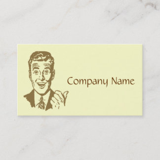 50's Style Business Card