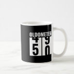 50th 50 Birthday Funny Gift Men Women Oldometer 49 Coffee Mug<br><div class="desc">50th 50 Birthday Funny Gift Men Women Oldometer 49-50 Gift</div>