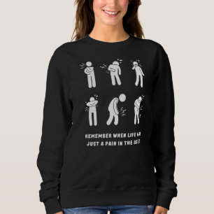 50th 60th 70th Birthday Fathers Day Old People Sweatshirt