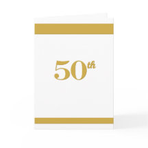 50th Anniversary/Birthday Invites