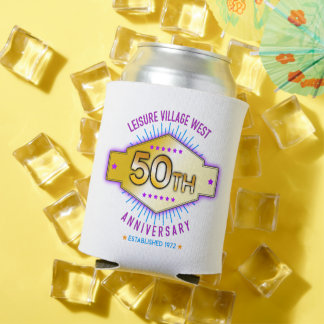 50th Anniversary Can Cosy Cooler
