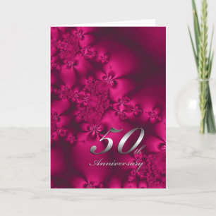 50th  anniversary card
