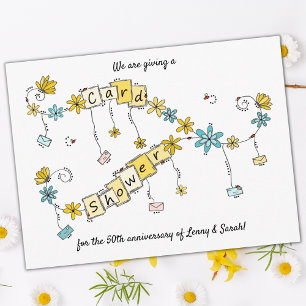 50th Anniversary Card Shower Whimsical Request