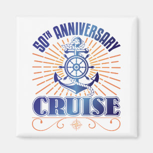 50th Anniversary Cruise Magnet