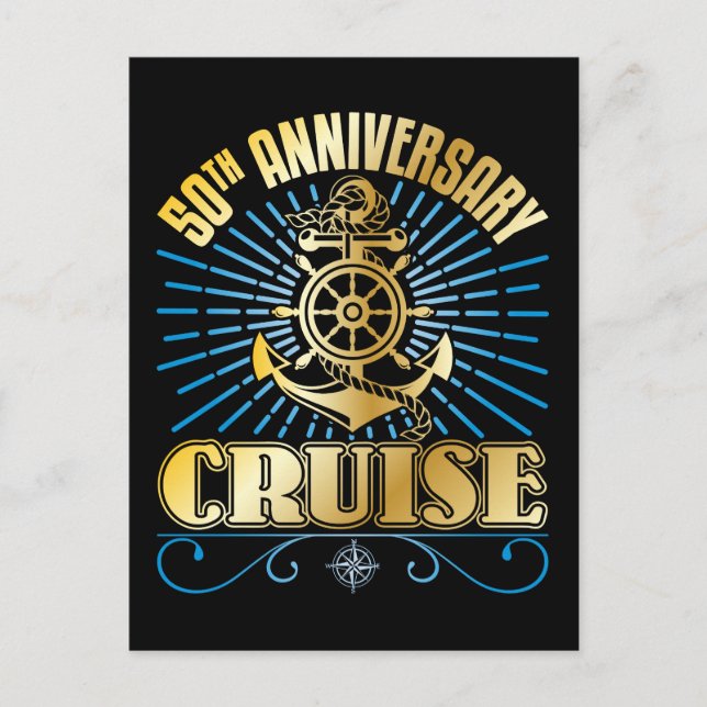 50th Anniversary Cruise Postcard (Front)
