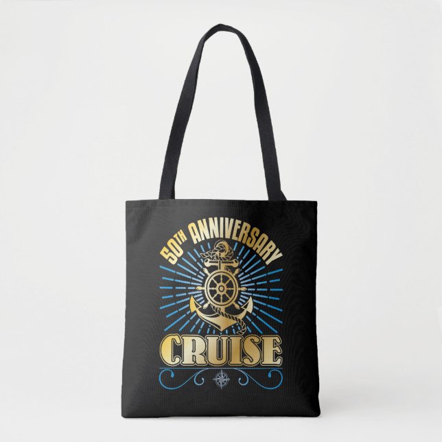 50th Anniversary Cruise Tote Bag (Front)