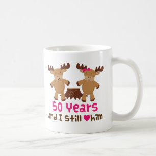 50th Anniversary Gift For Her Coffee Mug