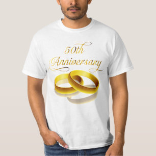 50th Anniversary   Gold Script T-Shirt