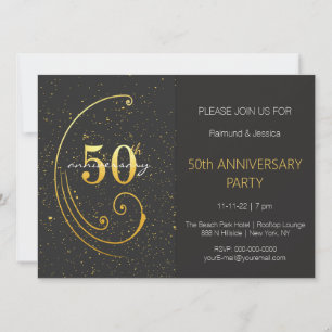 50th Anniversary Invitation