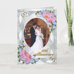 50th Anniversary invitation for parents w photo