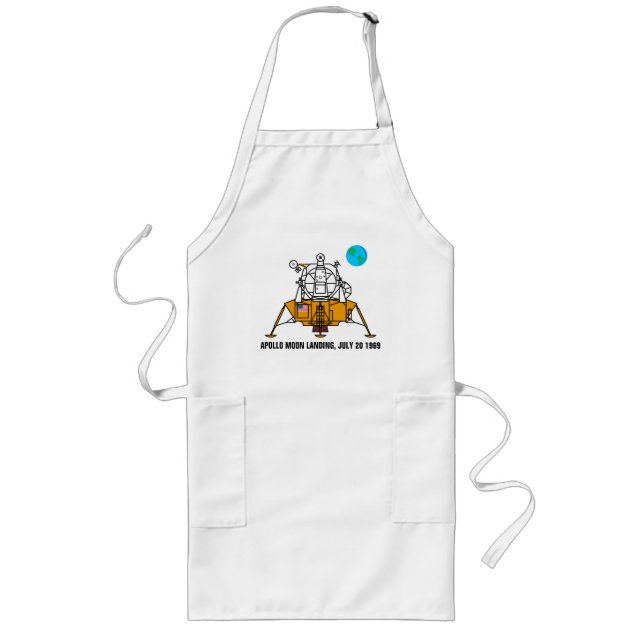 50th Anniversary logo, Apollo 11 Moon Landing: Long Apron (Front)