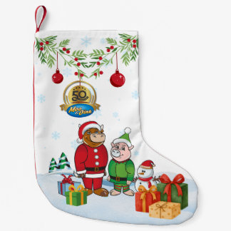 50th Anniversary Moo & Oink Christmas Stocking