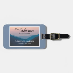 50th Anniversary of Ordination Congratulations Luggage Tag