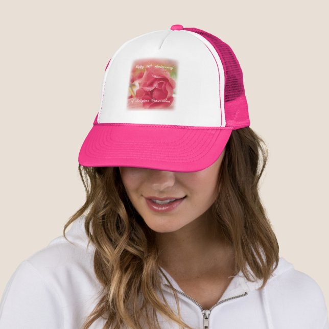 50th Anniversary of Religious Consecration Rose Trucker Hat (In Situ)
