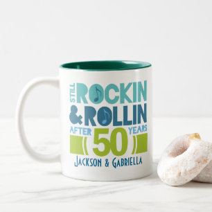 50th Anniversary Personalised Mug Gift