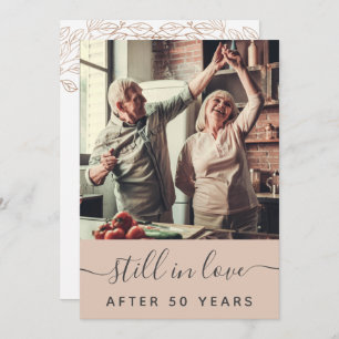 50th Anniversary Surprise Party Invitation