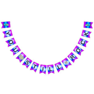 50th Anniversary You Still Rock HIM Bunting Banner