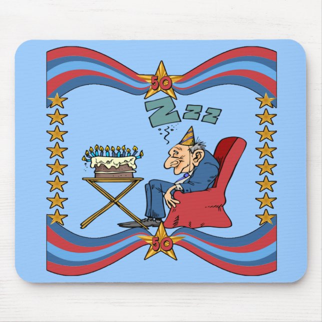 50th Birthay Mousepad (Front)