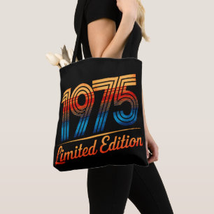 50th Birthday 1975 Limited Edition Tote Bag