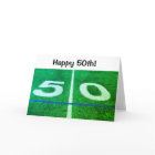 50th Birthday 50-yard line football field