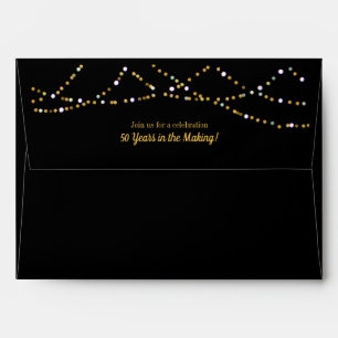 50th Birthday   50 Years in the Making Party Envelope