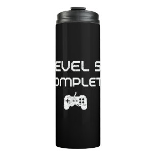 50th Birthday / 50th Anniversary Level 50 Complete Thermal Tumbler