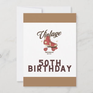 50th birthday card