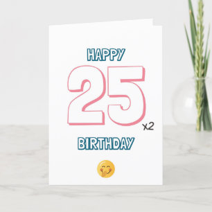 50th Birthday Card