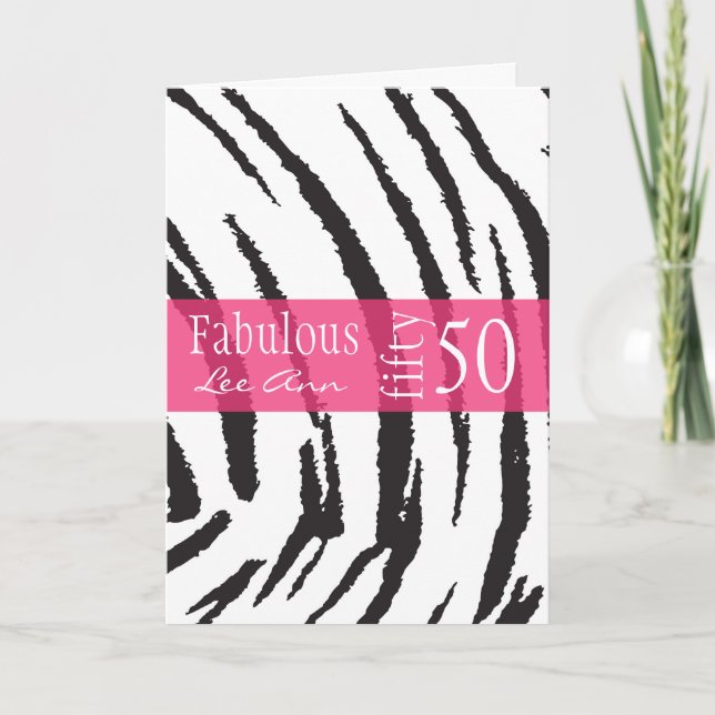 50th Birthday Card for Baby Boomer Women (Front)