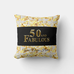 50th Birthday  Cushion