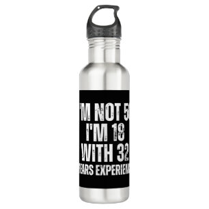 50Th Birthday Funny 710 Ml Water Bottle