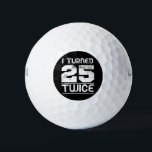 50th Birthday Funny Golf Balls<br><div class="desc">50th Birthday Funny</div>
